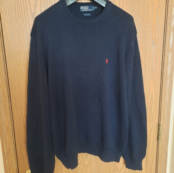 Polo Ralph Lauren Mens crew neck pullover classic sweater - Picture 2 of 13